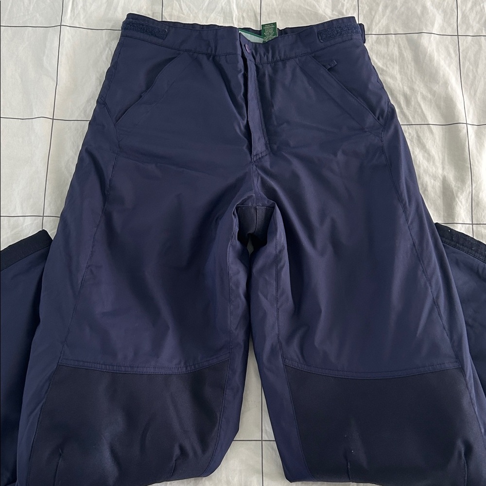 L.L. Bean Kids’ Navy Coldbuster snow pants size 16